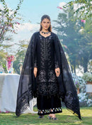 Saniya Trendz 27001 Cotton With Chikankari Embroidered Work Pakistani Suit