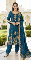 Shree Fabs KT 331 A Pure Viscous Maslin Digital Printed Pakistani Suit