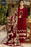 Mehboob Tex 1676 C Pure Cotton With Heavy Self Embrodery Work Pakistani Suit