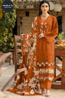 Mehboob Tex 1676 G Pure Cotton With Heavy Self Embrodery Work Pakistani Suit