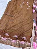 Mehboob Tex 1676 F Pure Cotton With Heavy Self Embrodery Work Pakistani Suit