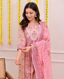 Sanskriti 8983 Cotton Embroidered Kurti Set For Office & Casual Wear