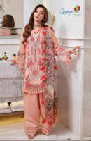 Saniya Trendz 27003 Pure Cotton With Chikankari Embroidered Work Suit