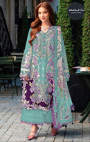 Mehboob Tex 1975 C Party Wear Pure Cotton With Heavy Embroidery Work Pakistani Suit