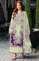Mehboob Tex 1975 D Party Wear Pure Cotton With Heavy Embroidery Work Pakistani Suit