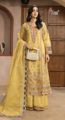 Shree Fabs Sf 5542 A Chiffon Heavy Embroidery Work Pakistani Suit