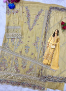 Shree Fabs Sf 5542 A Chiffon Heavy Embroidery Work Pakistani Suit