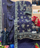 Saniya Trendz 1001 Patry Wear Cotton With Chikankari Embroidered Work Pakistani Suit