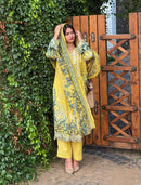 YD 72 Embroidery Sequins Work Pakistani Print Kurti