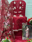 Deepsy Suits 1694 Designer Pure Cotton With Heavy Self Embroidery Work Paksitani Suit