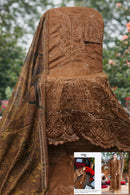 Johra Tex Jt 196 Cambric Cotton With Chikankri Embroidery Work Pakistani Suit