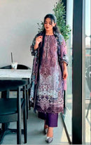 Aasha Designer 1031 A Pure Cotton Print With Heavy Embroidery Work Pakistani Suit