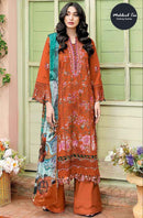 Mehboob Tex 1934 Luxury Ombre Lawn Pure Cotton With Heavy Embroidery Work Pakistani Suit