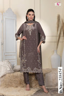 S4U 238454 Georgette Chinon Silk Designer Festive Wear Kurti