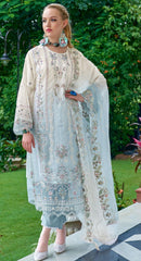 Fepic Rosemeen 1868 Designer Organza Embroidered Work Pakistani Suit
