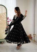 ZF 5012 Heavy Embroidery Sequins Designer Anarkali Gown