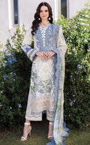 Al Zohaib AZ-1330 Designer Pure  Heavy Cotton Printed Embrodairy Work Pakistani Suit