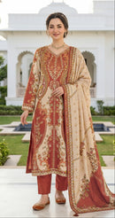 Shree Fabs  KT 334 B Pure Viscous Maslin Digital Printed Pakistani Suit