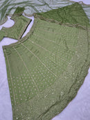 HC 1108 Heavy Embroidery Zari Silk Lehenga Choli