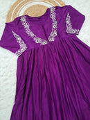 Sanskriti 8982 Sequins Embroidered Ethnic Wear Chinon Kurti