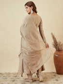 JJ 1016 C Embroidered Ethnic Wear Women’s Vichitra Silk Kurta