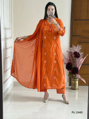 Sanskriti 8983 Straight Fit Ethnic Wear Jaipuri Cotton Kurti