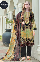 Mehbbob Tex  1681  Designer Pure Cotton Print  With Self  Embroidery Work Pakistani Suit