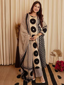 Sanskriti 8982 Handblock Printed Pure Ajrakh Cotton Suit