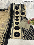 Sanskriti 8982 Handblock Printed Pure Ajrakh Cotton Suit