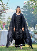 Saniya Trendz 27001 Desginer Cotton With Chikankari Embroidered Work  Suit