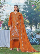 Saniya Trendz 27002 Desginer Cotton With Chikankari Embroidered Work  Suit