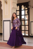 LW 7129 B Premium Pure Simmer Vichitra Readymade Lehenga