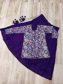 LW 7129 B Premium Pure Simmer Vichitra Readymade Lehenga