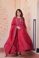 KA 1230 B Elegant Party Wear Embroidered Work Anarkali Gown