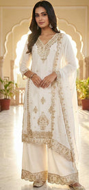 Hoor Tex Hf 551 A  Designer Heavy Chinon Work Pakistani Suit