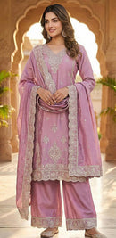 Hoor Tex Hf 551 B  Designer Heavy Chinon Work Pakistani Suit