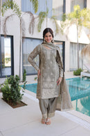 Lw 9318 Designer Zari Multi & Thread Embroidered Work Suit