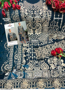 Ramsha 497 A Fox Georget With Heavy Embroidery Work Pakistani Suit