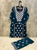 Hoor Tex Hf 187 A Designer Heavy Reyon Embroidered Work  Pakistani Suit