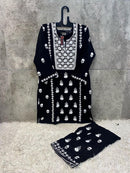 Hoor Tex Hf 187 D Designer Heavy Reyon Embroidered Work  Pakistani Suit