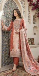 Shree Fabs Kt-337 Pure Viscous Maslin Digital Printed Pakistani Suit
