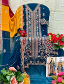 Sajida 1143 Designer Georgette With Heavy Embroidered Work Pakistani Suit