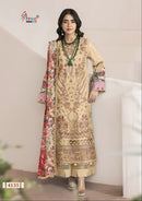 Shree Fabs 4135 Pure Cotton With Self Embroidery Work Pakistani Suit