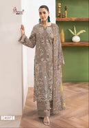 Shree Fabs 4137 Pure Cotton With Self Embroidery Work Pakistani Suit