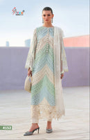 Shree Fabs 4152 Designer Pure Cotton With Heavy Self Embrodery Work Suit
