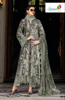 Saniya Trendz 1521 D Riyon Cotton Embroidered Work Pakistani Suit