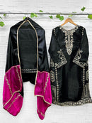 Florent 1062 A Pure Jimmy Choo With Heavy Embroidery Work Pakistani Suit