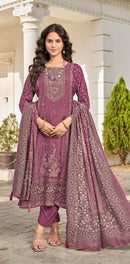 Shree Fabs  Kt 243 D Pure Viscous Maslin Digital Printed Pakistani Suit