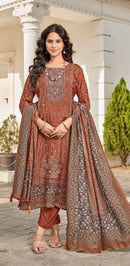 Shree Fabs  Kt 243 B Pure Viscous Maslin Digital Printed Pakistani Suit