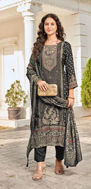 Shree Fabs  Kt 243 A Pure Viscous Maslin Digital Printed Pakistani Suit